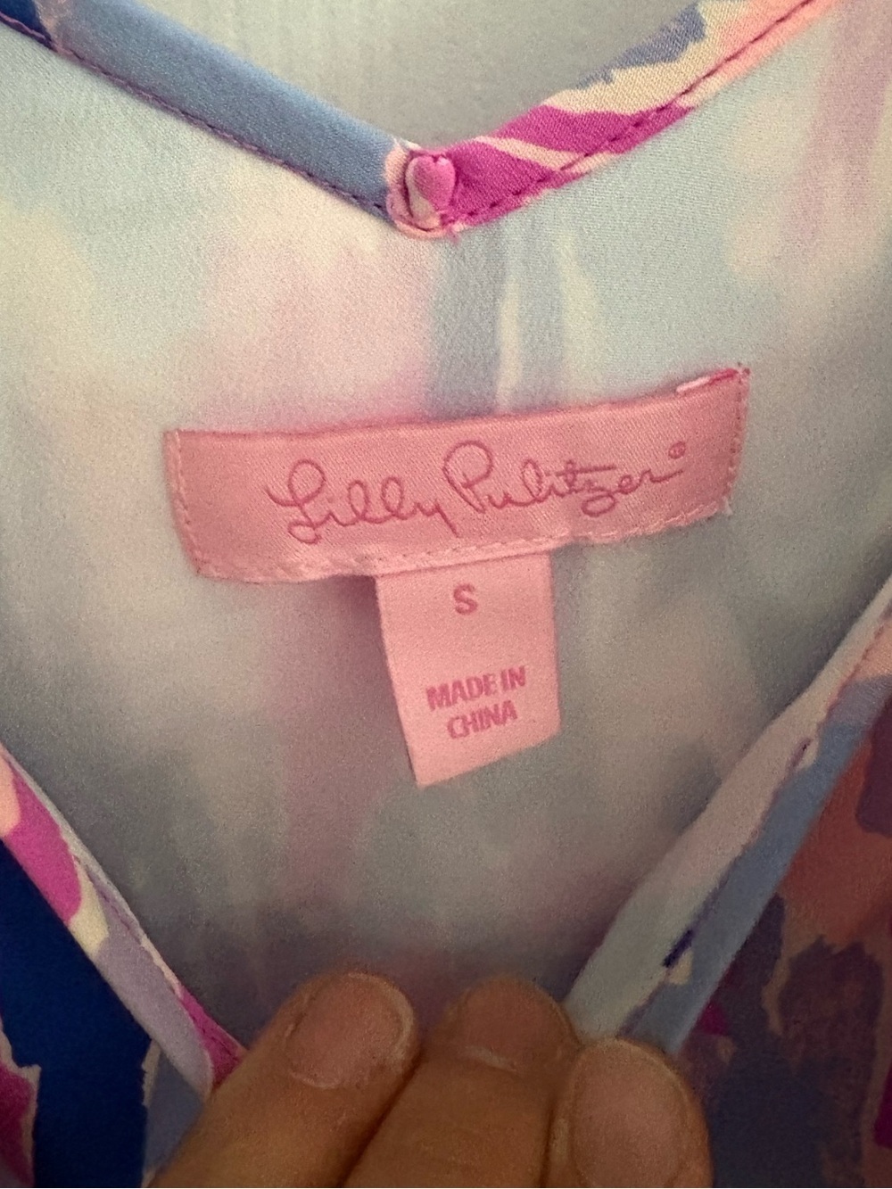 Lilly Pulitzer Lela Silk Slip Dress Small - Picture 3 of 4